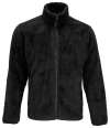 04022 Unisex Finch Fluffy Jacket Black colour image
